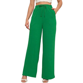 Calça Pantalona Duna Com Bolso