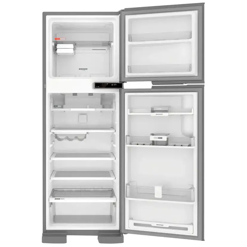 Geladeira Brastemp 375L Frost Free Duplex Cold Room BRM44HK - Inox - 220 Volts