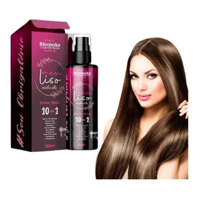 Kit Spray Capilar Meu liso + Spray Capilar efeito GLOSS MULTIFUNCIONAL BANHO BRILHANTE 200ml cada