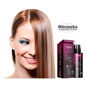 Kit Spray Capilar Meu liso + Spray Capilar efeito GLOSS MULTIFUNCIONAL BANHO BRILHANTE 200ml cada