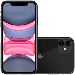 iPhone 11 Apple 6.1" iOS 13 128GB Câmera Dupla - Preto - Quadriband