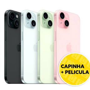 iPhone 15 128GB Lacrado com Garantia Apple de 1 ano