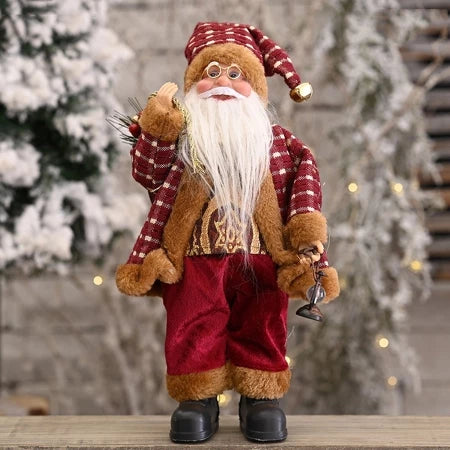 Suporte De Boneco De Papai Noel Para Decoração De Natal / Festa De Natal