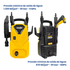 Lavadora De Alta Pressão Lav1300 Libras Vonder 1.300lbf